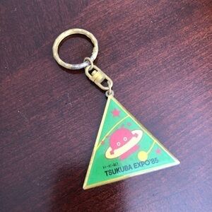 Vintage Tsukuba Expo '85 Keychain